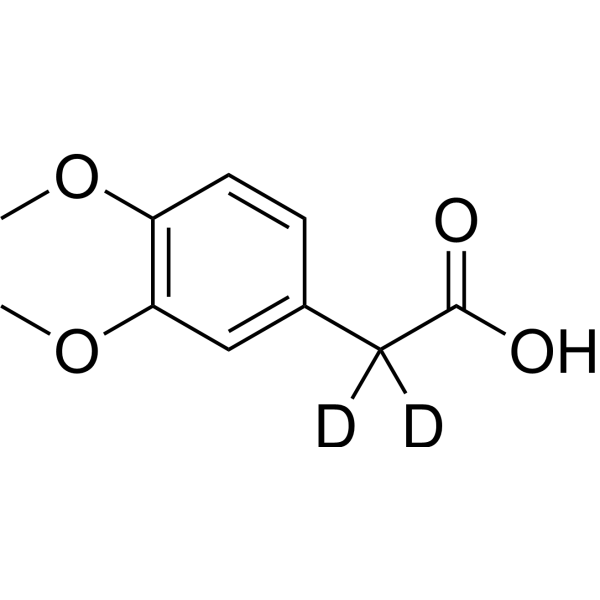 3,4-Dimethoxyphenylacetic acid-d2 19031-58-4